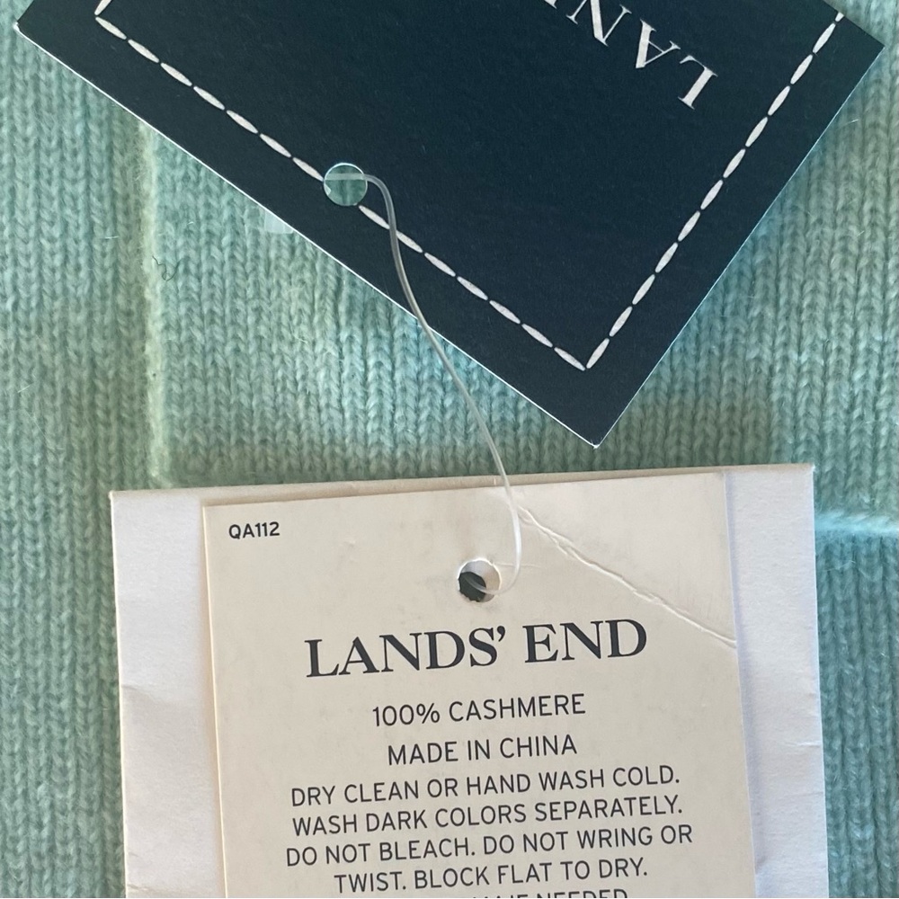 Cashmere Lands' End Scarf - Picture 2 of 3